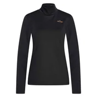 Kurtki jeździeckie - Golf HV POLO Turtleneck HVPLeanne czarny, rozmiar: XS - miniaturka - grafika 1