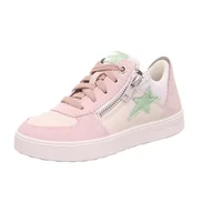 Buty dla dziewczynek - Superfit Stella sneakersy dziewczęce, Różowy biały 5510, 36 EU - miniaturka - grafika 1