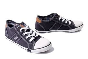 MUSTANG 1099-310-9 schwarz, półtrampki damskie - Mustang - Trampki damskie - miniaturka - grafika 1