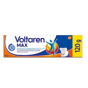 GlaxoSmithKline Voltaren Max żel 120 g |  OD 199 PLN! - Leki przeciwbólowe - miniaturka - grafika 1