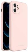 Etui i futerały do telefonów - Wozinsky Color Case silikonowe elastyczne wytrzymałe etui iPhone SE 2020 / iPhone 8 / iPhone 7 różowy - miniaturka - grafika 1