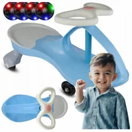 Chodziki - JEŹDZIK GRAWITACYJNY AUTO PCHACZ POJAZD GRAWITACYJNY DLA DZIECI KÓŁKA LED - miniaturka - grafika 1