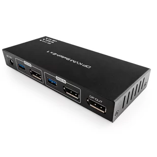 Switch KVM USB + DP Spacetronik SPD-KVM23 8K 60Hz - Przełączniki KVM - miniaturka - grafika 1