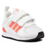 Buty sportowe damskie - Adidas Buty Zx 700 Hd Cf I GY3300 Ftwwht/Turbo/Whitin - miniaturka - grafika 1