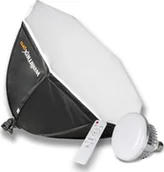 Lampy studyjne - Lampa stołowa Walimex walimex pro LED 60W Octagon Ø65cm Bi color - miniaturka - grafika 1