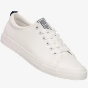 Moda i Uroda OUTLET - Trampki Damskie BIG STAR Buty Niskie Sneakersy Białe SS274604 Biały 41 - miniaturka - grafika 1