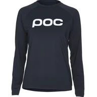 Bluzy sportowe damskie - Bluza rowerowa damska POC Reform Enduro Jersey - miniaturka - grafika 1