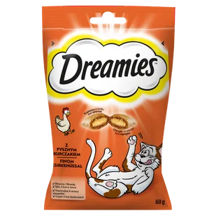 Dreamies Kurczak - Przysmak dla kota 60g 6669 - Suplementy i witaminy dla kotów - miniaturka - grafika 5