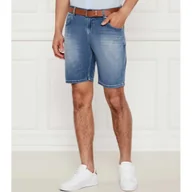 Spodenki męskie - Hechter Paris Jeansowe szorty Modern fit - miniaturka - grafika 1