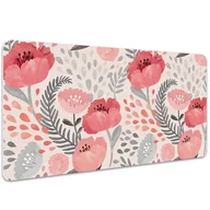 Podkładki na biurko - Mata ochronna z nadrukiem Malowane maki 100x50 cm, Dywanomat - miniaturka - grafika 1