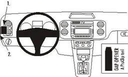 ProClip do Volkswagen Golf Plus 05-14 - Uchwyty samochodowe do telefonów - miniaturka - grafika 1