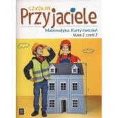 Podręczniki dla szkół podstawowych - Chankowska Aniela, Łyczek Kamila Szkolni przyjaciele. Matematyka. Ćwiczenia 2/2 - miniaturka - grafika 1