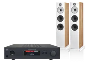 Zestawy stereo - NAD C368 (czarny) + 603 S3 (dąb) - miniaturka - grafika 1