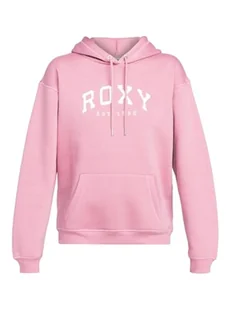 Roxy Top SURF STOKED BLUZA Z KAPTUREM SZCZOTKOWANA E Damska Fioletowa L - Bluzy damskie - miniaturka - grafika 1