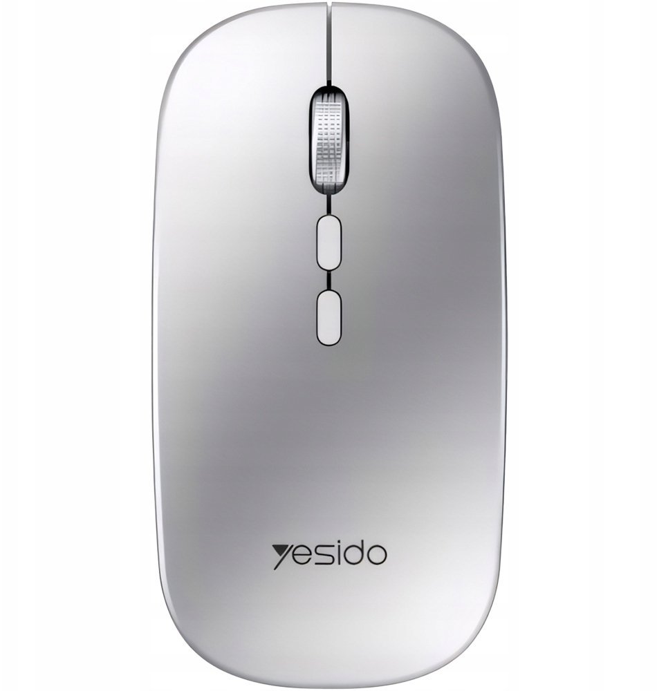 Genius Yesido KB15 280mAh 2.4GHz Srebrny