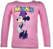 Bluzy dla dziewczynek - Bluzka dla dziewczynki Myszki Minnie Pink - miniaturka - grafika 1