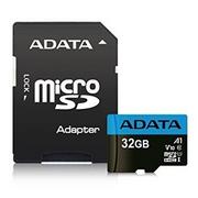Karty pamięci - ADATA microSD Premier 32GB + adapter (AUSDH32GUICL10A1-RA1) - miniaturka - grafika 1