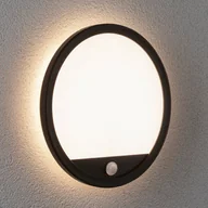 Lampy ogrodowe - Paulmann Lamina kinkiet 830 okrągły czarny - miniaturka - grafika 1
