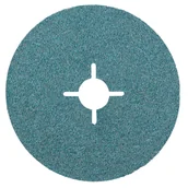 Materiały ścierne - Krążki ścierne fibra 125, K80, 3 szt,,cyrkon GRAPHITE - miniaturka - grafika 1