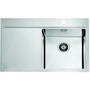 Alveus PURE 40 stal SATYNA 1103651 - Zlewozmywaki - miniaturka - grafika 1