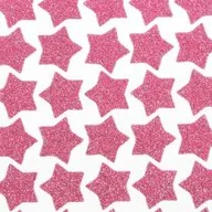 Zabawki kreatywne - Naklejki brokatowe z pianki różowe - miniaturka - grafika 1