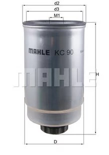 Filtr paliwa Mahle KC 90 - Filtry paliwa - miniaturka - grafika 1