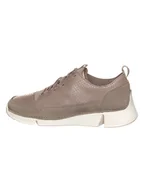 Trampki damskie - Clarks Skórzane sneakersy "2 Tri Spark" w kolorze szarym - miniaturka - grafika 1