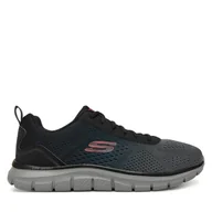 Sneakersy męskie - Sneakersy Skechers TRACK 232399 BKCC Czarny - miniaturka - grafika 1