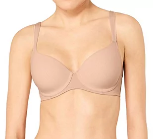 Triumph Damski nowoczesny biustonosz Soft+Cotton Wp z pełnymi miseczkami, Neutralny beż, 90A - Biustonosze - miniaturka - grafika 1