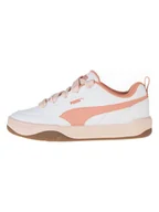 Trampki damskie - Puma Sneakersy "Park Lifestyle" w kolorze biało-pomarańczowym - miniaturka - grafika 1