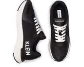 Półbuty damskie - CALVIN KLEIN JEANS SNEAKERSY ALMA CZARNE 41 NMC - miniaturka - grafika 1