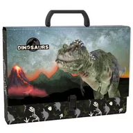 Teczki i skoroszyty - Derform Teczka twarda z rączką Dinozaur 17 - miniaturka - grafika 1