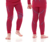 Spodnie narciarskie - Brubeck Spodnie thermo jr le12110 czerwony SPODNIE KIDS GIRL 104/110 RUBIN - miniaturka - grafika 1