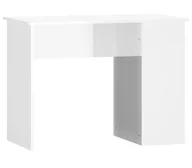 Biurka - Elior Biurko z półkami w kolorze białym z połyskiem F7-Z42 - miniaturka - grafika 1