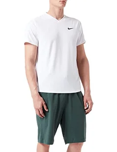 Nike Bluzka, dla Mężczyzn, Court Dry Victory, M, Czarny/Biały - Bluzki damskie - miniaturka - grafika 1