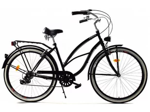 Dallas Bike Cruiser 7Spd Alu 26 cali Damski Czarny - Rowery - miniaturka - grafika 1