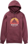 Bluzy męskie - bluza męska BURTON UNDERHILL PO HOOD Almandine - miniaturka - grafika 1