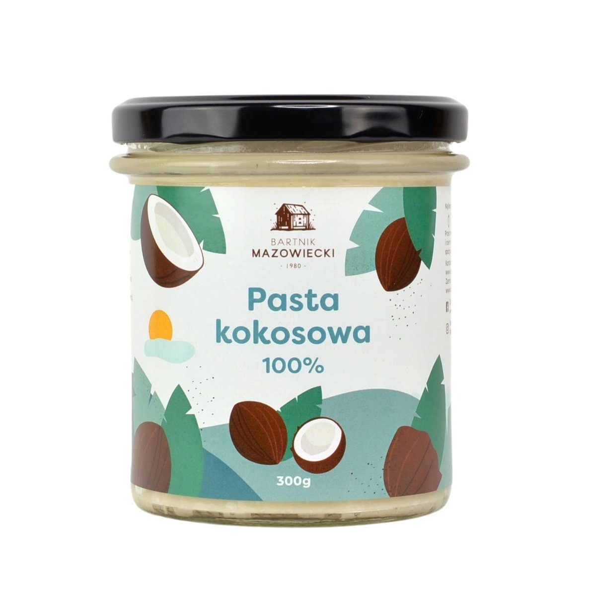 Pasta kokosowa 100% / Bartnik Mazowiecki