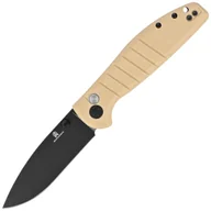 Noże - Nóż składany Bestechman Goodboy Khaki G10, Black DLC D2 by Keanu Alfaro (BMK04E) - miniaturka - grafika 1