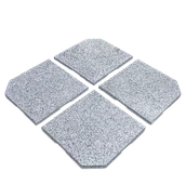 Parasole ogrodowe - Podstawa do parasola bocznego - 4 elementy, płyta granitowa zestaw - Focus Garden - miniaturka - grafika 1