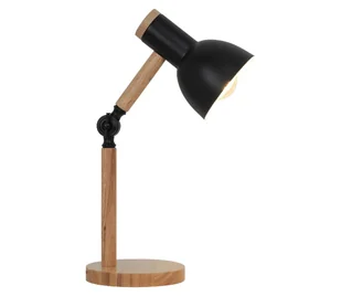 Zuma Line T22004B-BL - Lampa stołowa BALBO 1xE14/40W/230V czarny - Lampy stojące - miniaturka - grafika 1