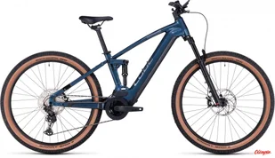 Rower elektryczny Cube Stereo Hybrid 120 Race 625 27,5 petrolblue´n´chrome 2023 - Rowery elektryczne - miniaturka - grafika 1