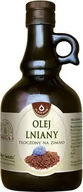 Suplementy naturalne - OLEOFARM Sp. z o.o. OLEOFARM Olej lniany tłoczony na zimno 250 ml 8376403 - miniaturka - grafika 1