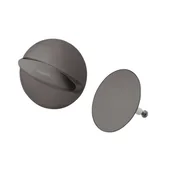 Syfony - Hansgrohe Flexaplus - Element zewnętrzny do syfonu wannowego, czarny chrom szczotkowany 58185340 - miniaturka - grafika 1