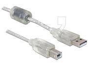 Delock Kabel USB-USB 0.5 m