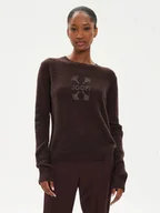 Swetry damskie - JOOP! Sweter 58 JW243KN323 30042809 Brązowy Loose Fit - miniaturka - grafika 1