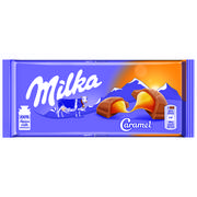 Czekolada - Kraft Milka Czekolada Caramel 100g - miniaturka - grafika 1