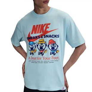 Koszulka męska Nike Sportswear Max90 HJ0754-474 - niebieska - Koszulki męskie - miniaturka - grafika 1