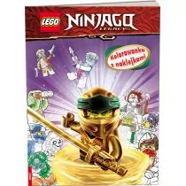 LEGO Ninjago. Kolorowanka z naklejkami - Klocki - miniaturka - grafika 2