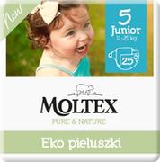 Pieluchy - Moltex pieluchy Pure & Nature Junior 11 25 kg 25 szt.) - miniaturka - grafika 1